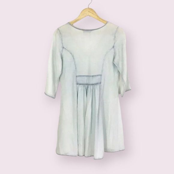 La Vie Sam & Lavi River Chambray Dress Mini M - Picture 6 of 9